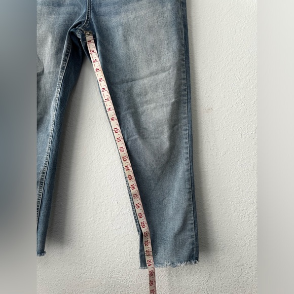 SOUND STYLE Jeans Women 16 Hope High Rise Crop Comfort Stretch Light Wash - Picture 14 of 14